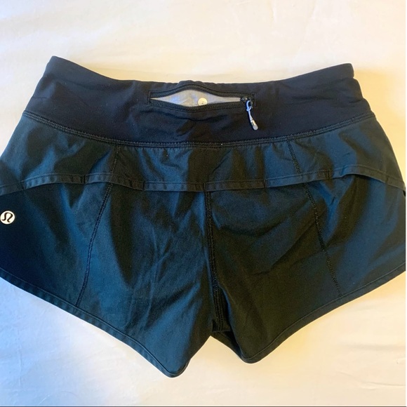 Lululemon Speed Shorts 2.5” Stripe Lavender - Picture 3 of 9